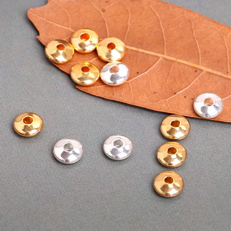 20 шт. 4 82 мм медные металлические разделительные бусины плоские соединители для