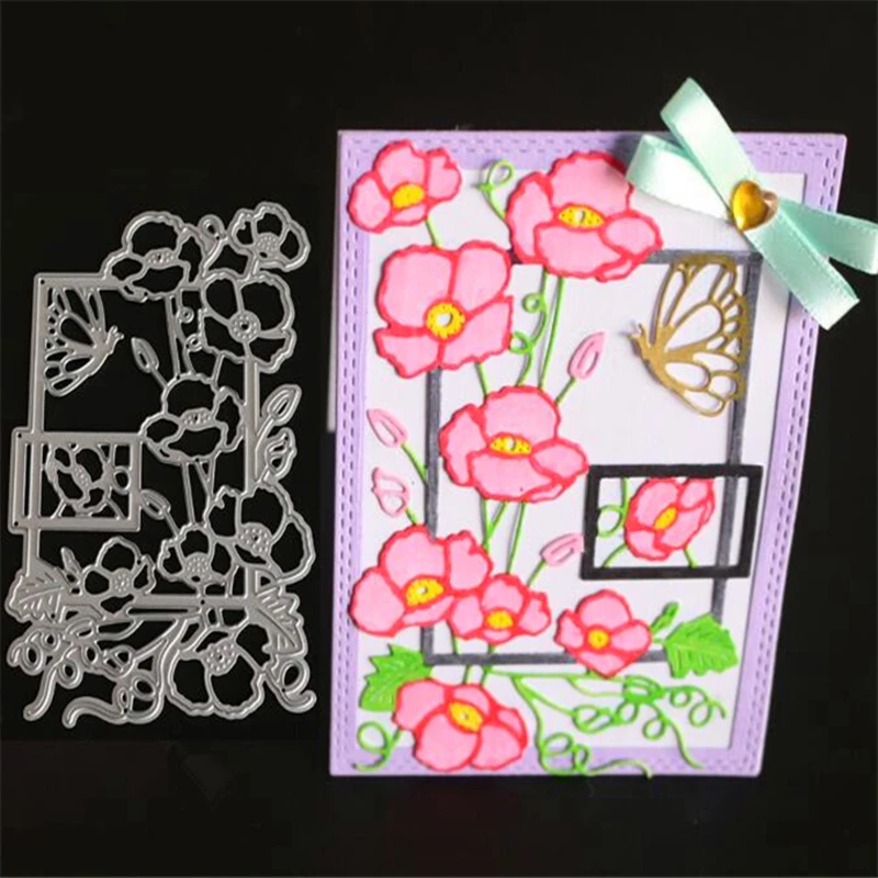 YINISE металлические режущие украшения для еды цветок крышка трафареты