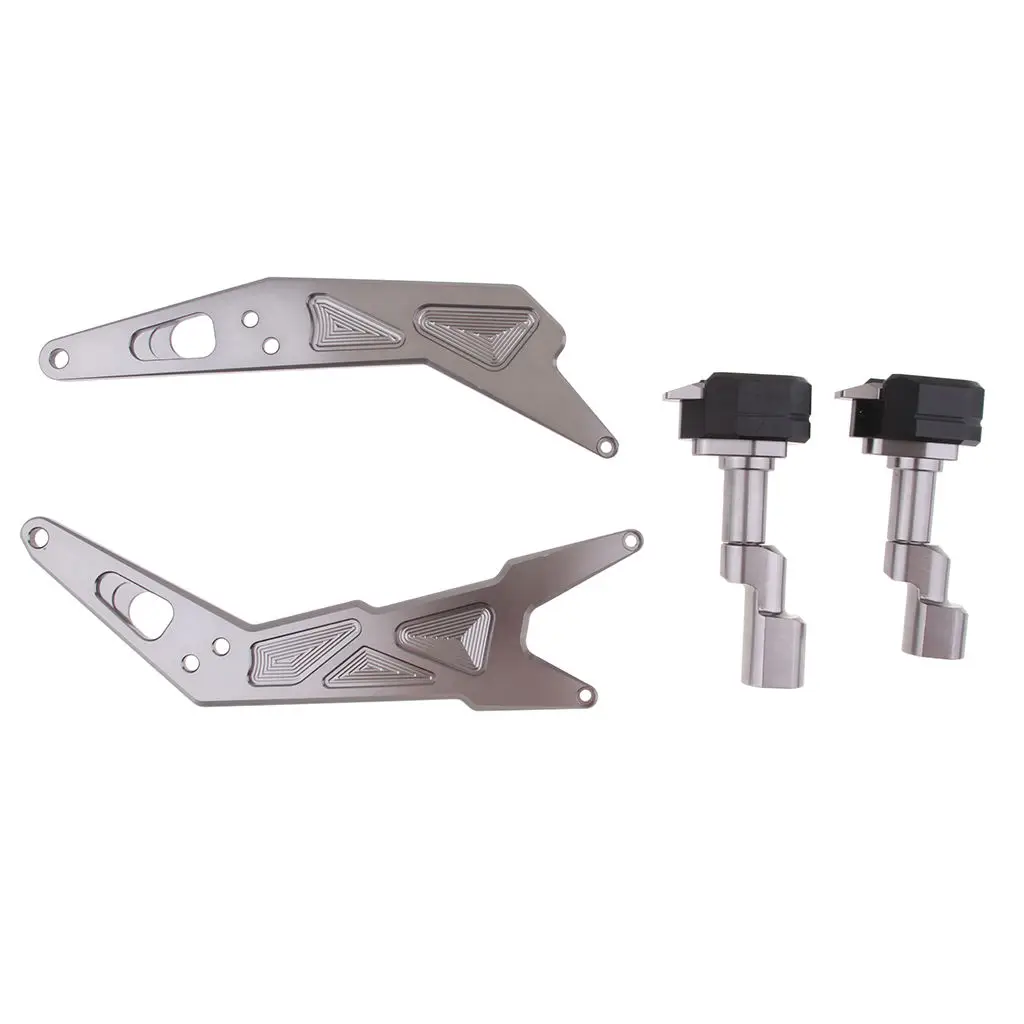 

Alloy Falling Protectors Motorcycle Frame Slider Anti-Crash Kit for KAWASAKI NINJA250 300 13-16