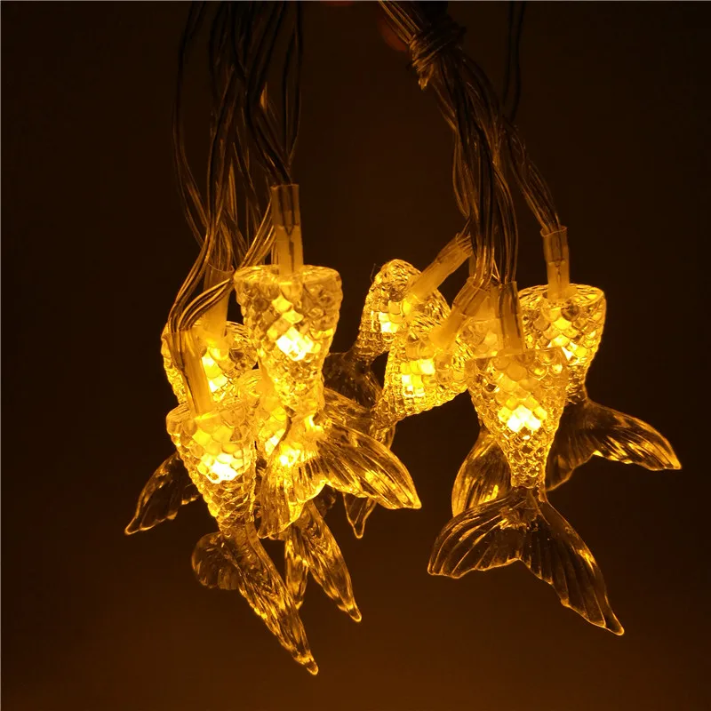 Светодиодная гирлянда хвост русалки 10 шт. | Дом и сад