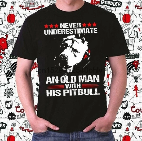 Никогда не подчиняйте старого человека с его майкой питбуля |