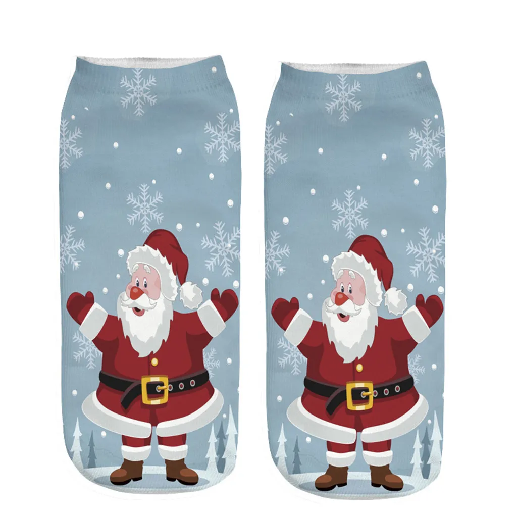 Велосипедный носок дорожный Спорт на открытом воздухе унисекс праздник X-Mas носки