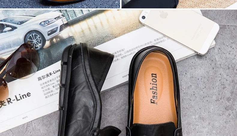 Мужские лоферы; кожаная мужская повседневная обувь; zapatos de hombre mocasines; слипоны; цвет белый, черный; сезон весна-осень; buty meskie; большие размеры 46, 47