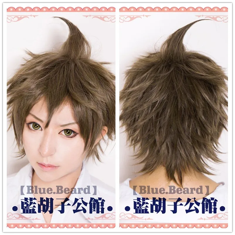 Парик из термостойких синтетических волос для косплея супер данганронпа 2 Хината