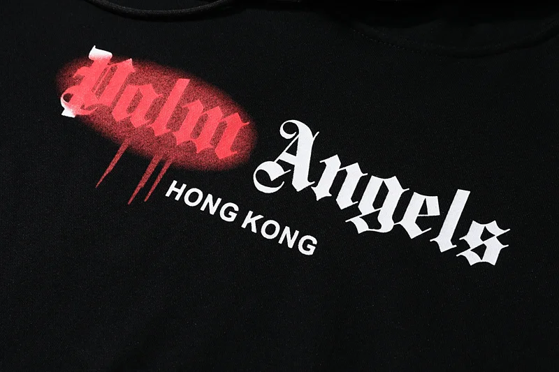 

Palm angels Trendy all-match personality hip-hop letter printed casual Sweatshirts