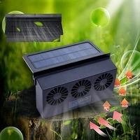 newest universal usb solar powered car ventilator solar powered car exhaust fan car radiatoreliminate the peculiar smell inside