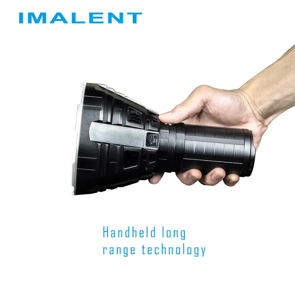 IMALENT R90C мощный светодиодный фонарик 20000 люмен ультра длинный диапазон 1679 м
