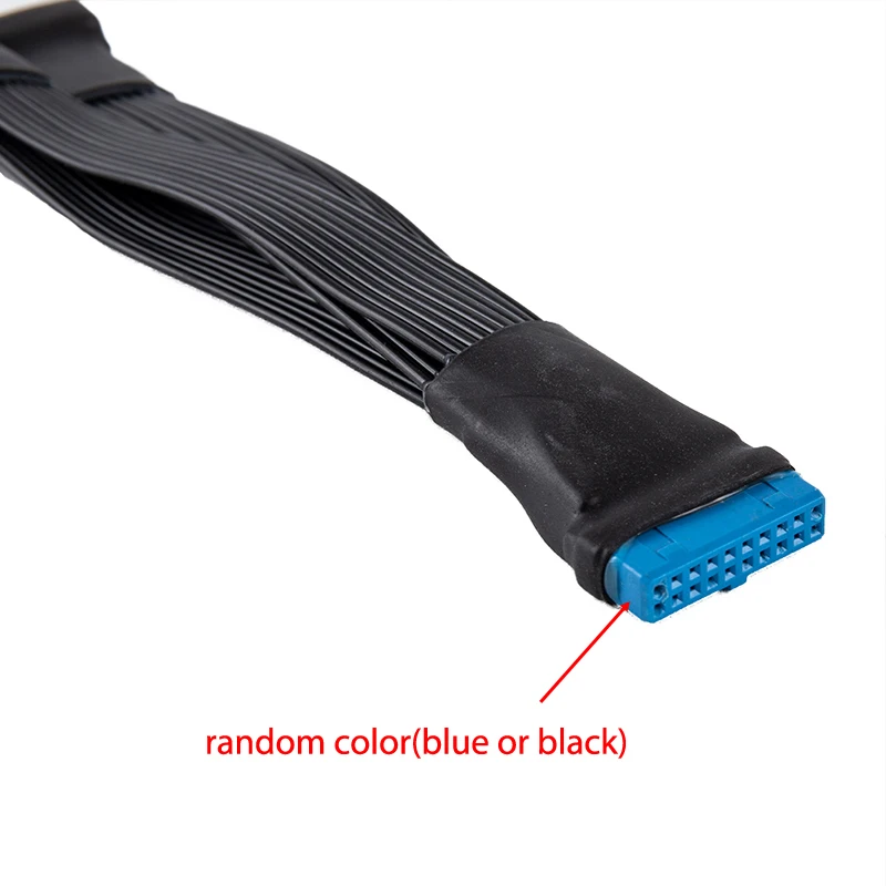 

1 шт., кабель-удлинитель для материнской платы, 12 см, 19-pin на USB 3,0