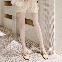 summer white stockings womens thin stockings japanese lace pantyhose white