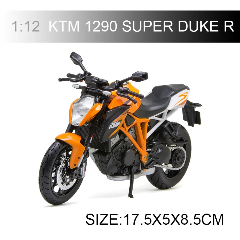 Модель мотоцикла MAISTO KTM 1290 SUPER DUKE R в масштабе 1:12 литая металлическая миниатюрная