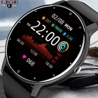 LIGE 2021 Новый смарт-часы для мужчин полный сенсорный Экран Спорт Фитнес часы IP67 Водонепроницаемый Bluetooth для Android IOS смарт-часы для мужчин + коробка