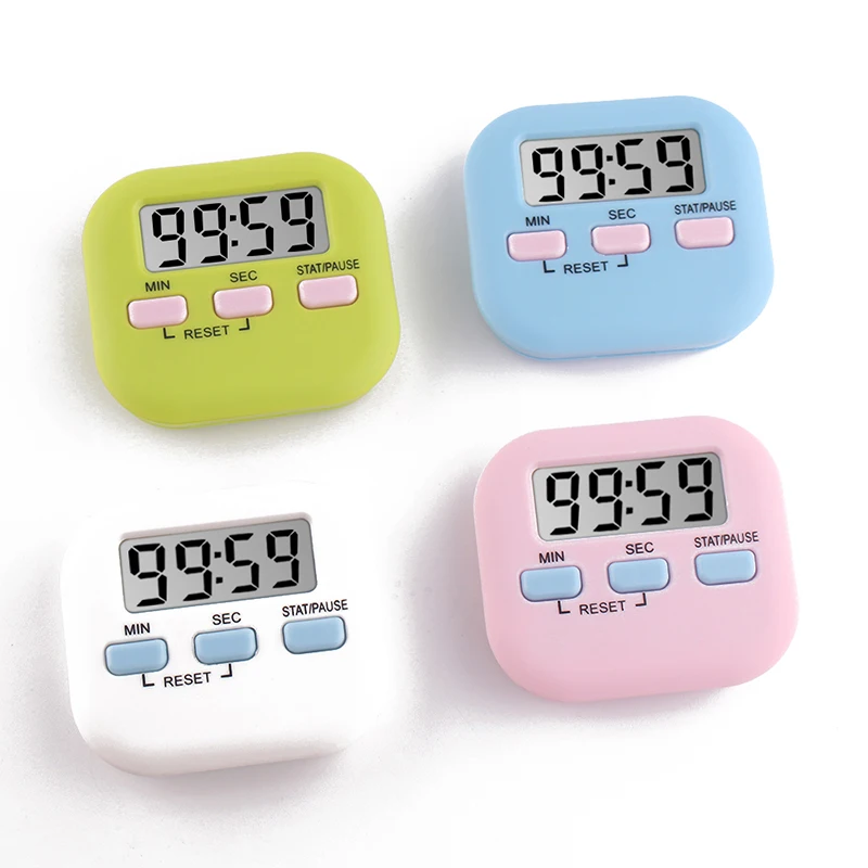 

Beauty Timer Experiments Talking Count Down Digital Meeting Clock 6.4*5.6*1.5cm Kitchen
