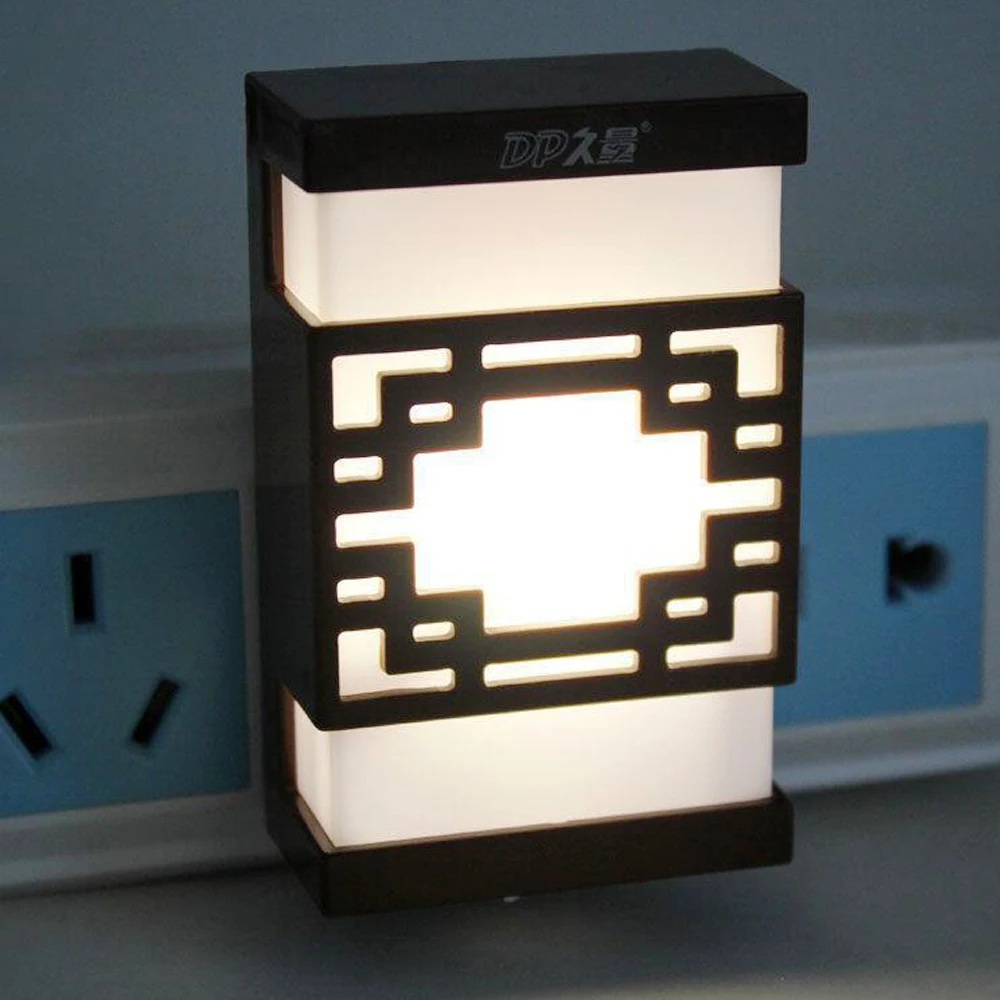 

Duration LED-429 Baby Feeding Bedroom Small Night Lamp Plug in AC90-240V 1W Retro Creative Switch Night Light