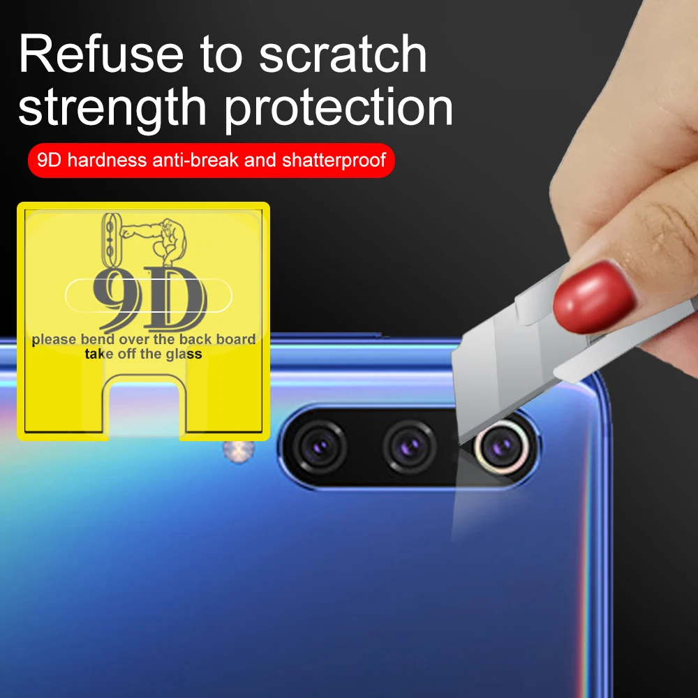 Закаленное защитное стекло 9D для Xiaomi Mi 9 CC9 CC9E 9SE 9T 10 Pro | Мобильные телефоны и