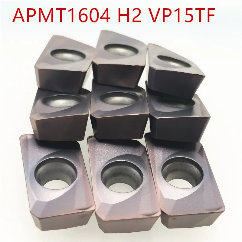 Токарный инструмент APMT1604 PDER M2/H2 VP15TF карбидные фрезерные вставки могут быть индексированы концевой фрезерный станок лицо Фрезерный резак APMT 1604