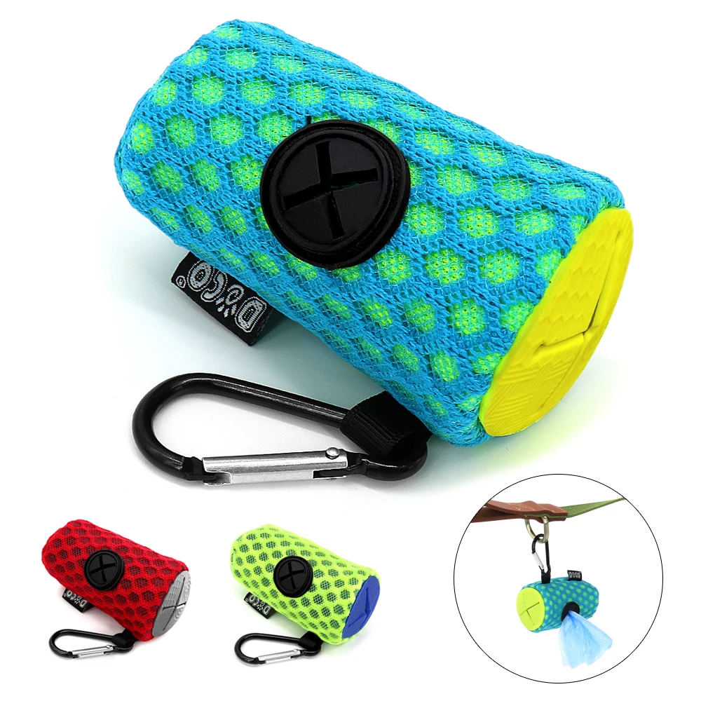 Портативный корма мешком для мусора на открытом воздухе Щенок Кот мусорный мешок