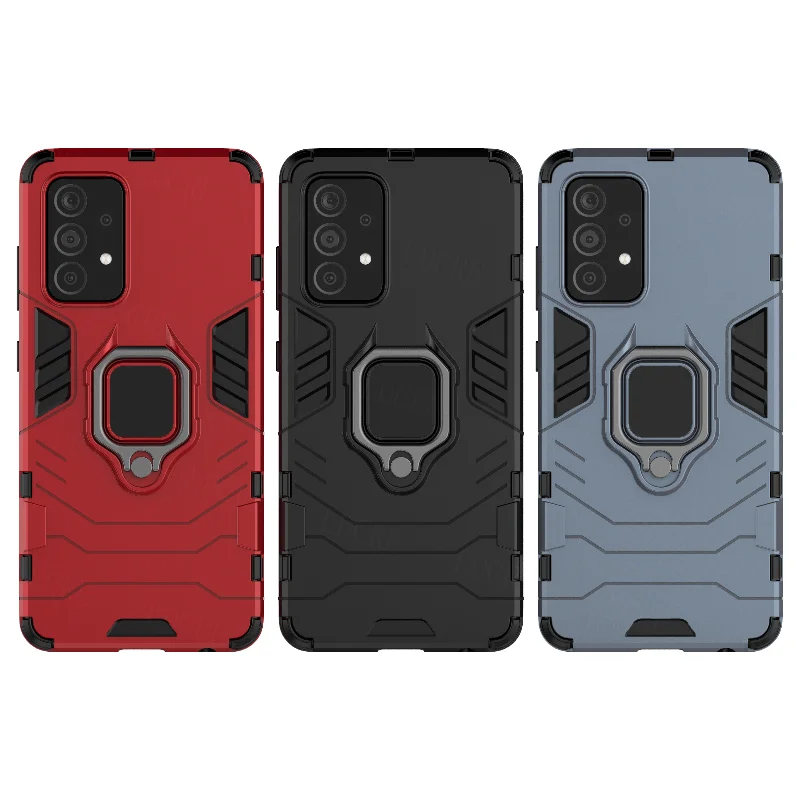 For Samsung Galaxy A52 Case For Samsung A52 Capas Bumper Armor Magnetic Suction Stand Full Edge Back Cover For Samsung A52 6.5