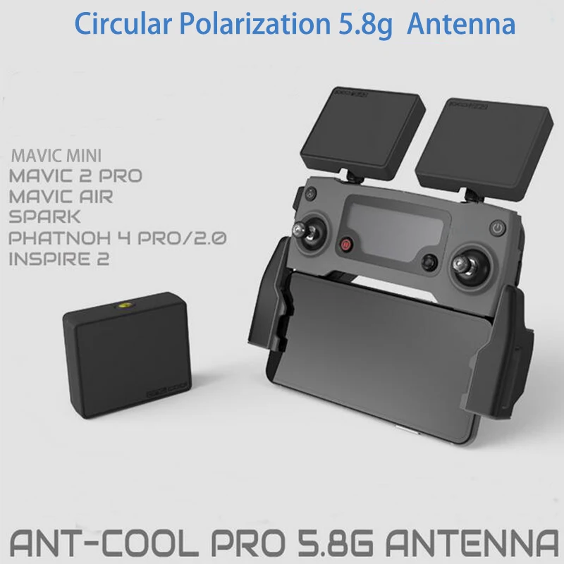 Антенна Mavic 2 Pro/ Spark Phantom 4, усилитель сигнала Wi-Fi, 17 дБи, 5,8 ГГц, аксессуары для Дронов DJI