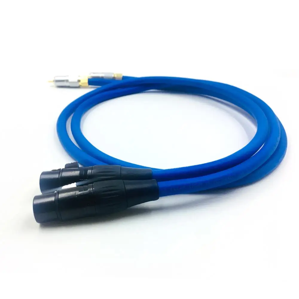 Hifi XLR Female to RCA Male Cable Cardas Cross Audio Amplifier CD DVD player Speaker interconnect cable | Электроника