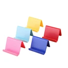 Универсальные аксессуары, портативная Настольная мини-подставка ярких цветов, настольный держатель для сотового телефона для IPhone, Samsung, Xiaomi, Huawei