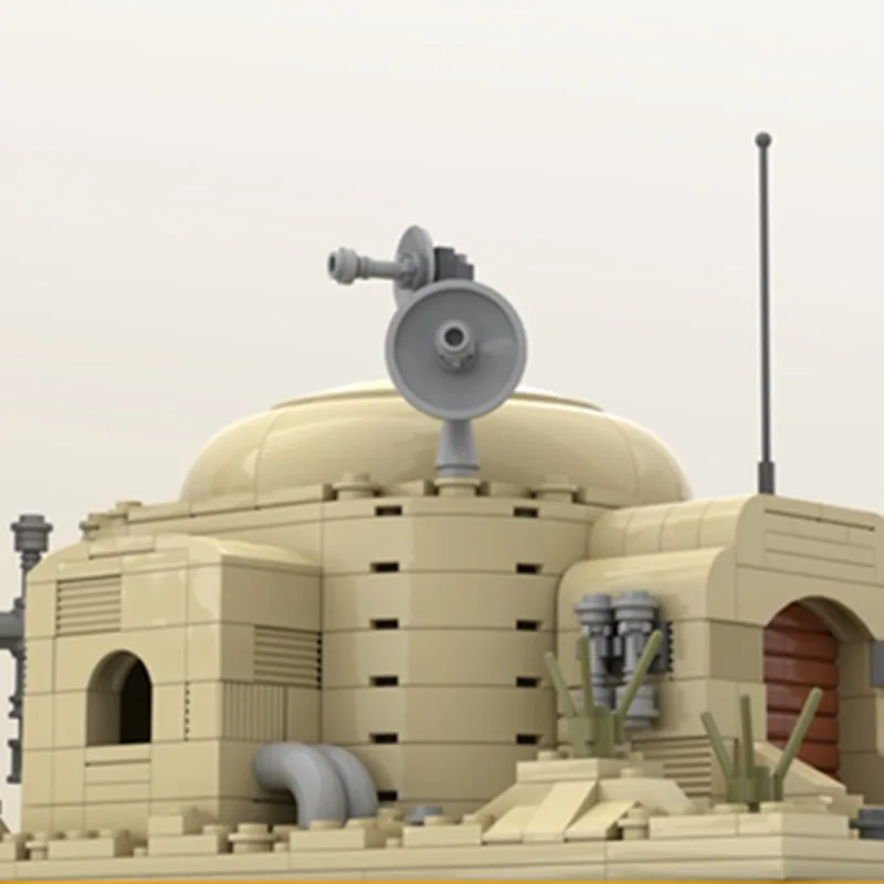 

New Star Space series Wars Owen Lars' Home on Tatooine MOC-50144 Architecture Toys Building Blocks Bricks Children Xmas Kid Gift
