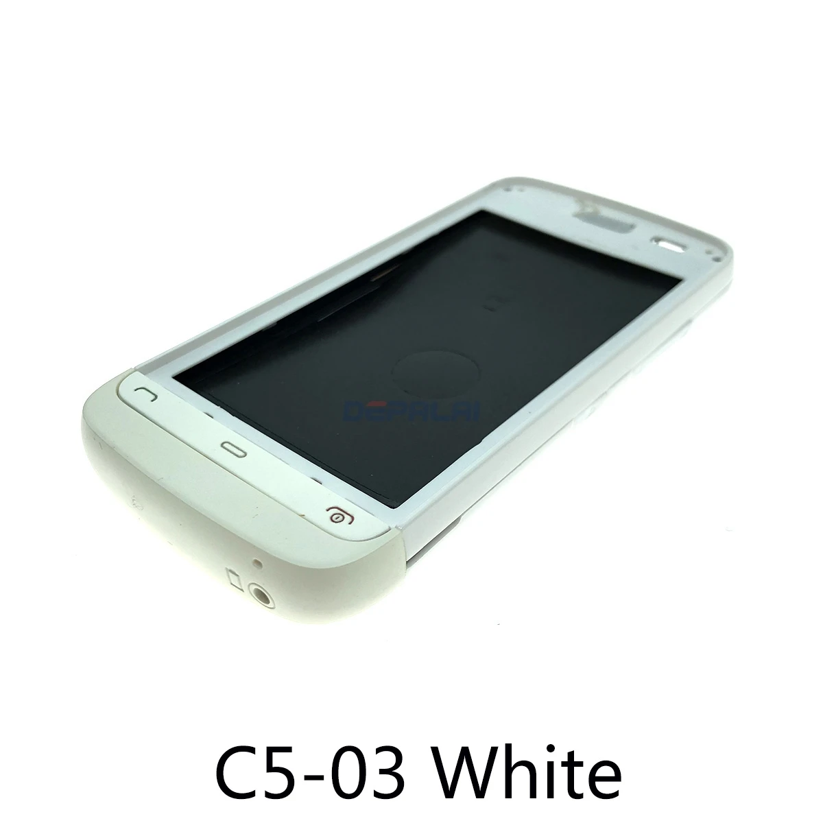 Для Nokia 5800 C5-03 6120 5230 Корпус Передняя Лицевая панель рамка чехол + задняя