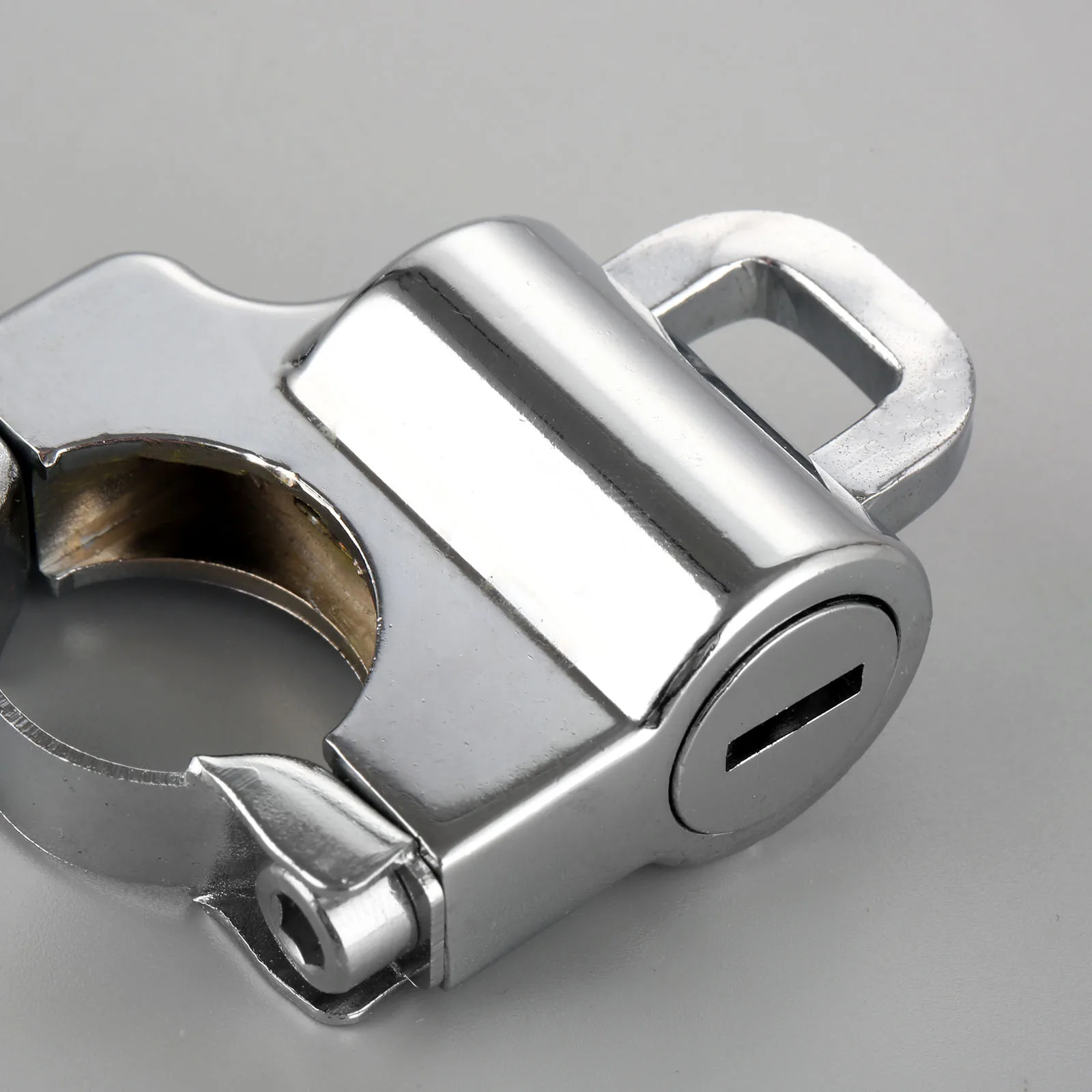 1 шт. Однорычажный замок для мотоциклетного шлема комплект ключей на крючок