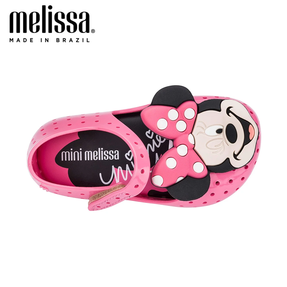 

Mini Melissa Girl Jelly Shoes Sandals 2020 NEW Baby Shoes Soft Melissa Sandals For Kids Non-slip Princess Beach Sandals