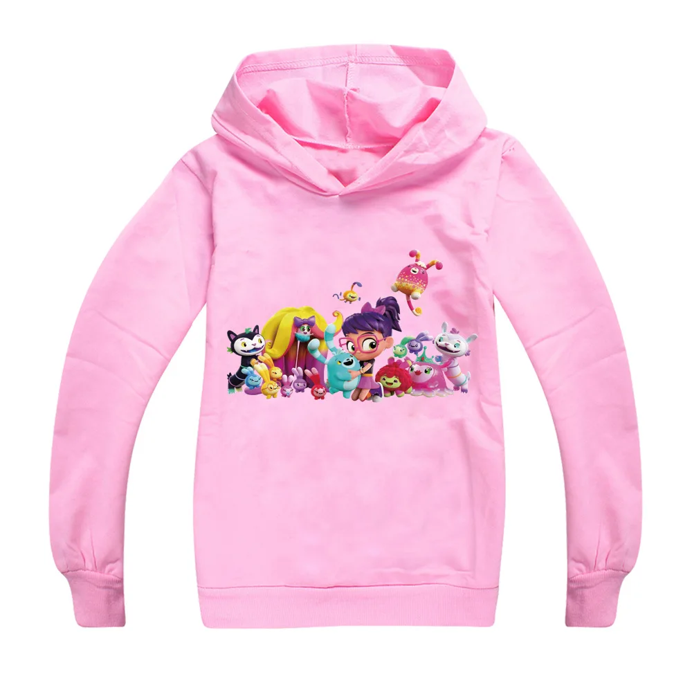 

Kids Girls Sweatshirts Spring Autumn boys Children Hoodies abby hatcher Bozzly Long Sleeves T-shirt Jacket Toddler Kids Clothes
