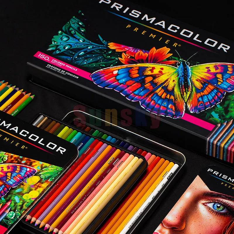 24/36/48/72/132/150 цветов Американский Prismacolor Premier lapis (жидкокристаллический дисплей)