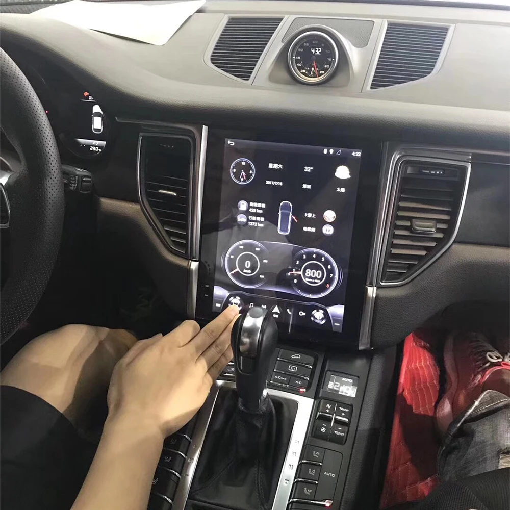 LiisLee Автомобильный мультимедийный GPS аудио Hi Fi Радио стерео для Porsche Macan 95B 2014 ~ 2018