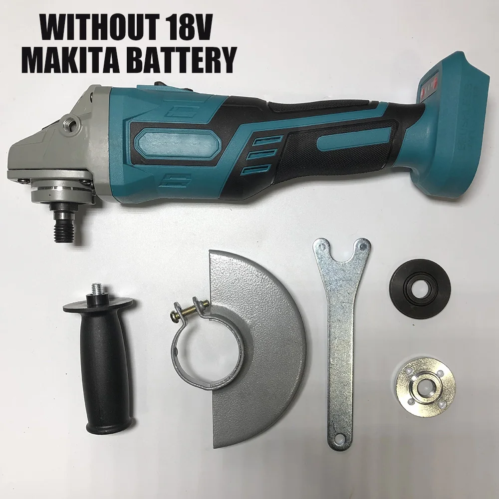 Бесщеточный шлифовальный станок Makita 18 в полировщик с углом поворота 125 мм