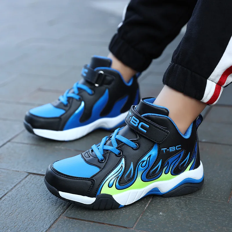 Детская Баскетбольная обувь спортивная Детские повседневные кроссовки походная