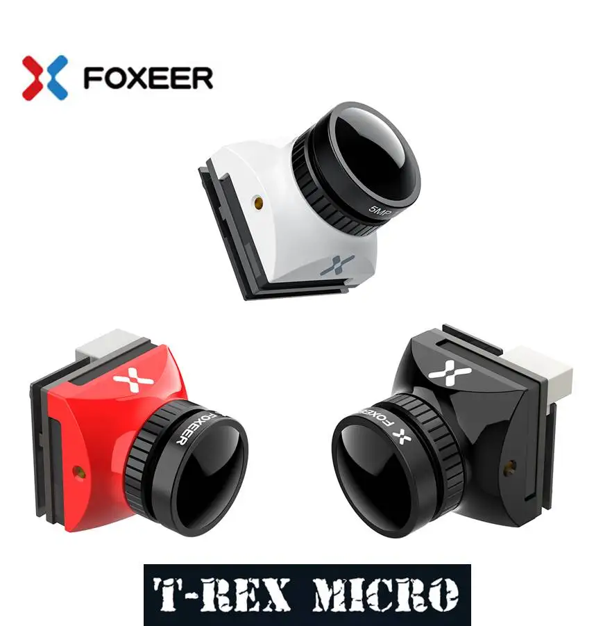 Foxeer T Rex Micro 19*19 мм 1500TVL Super WDR 4:3/16:9 PAL/NTSC переключаемая камера с низкой задержкой FPV