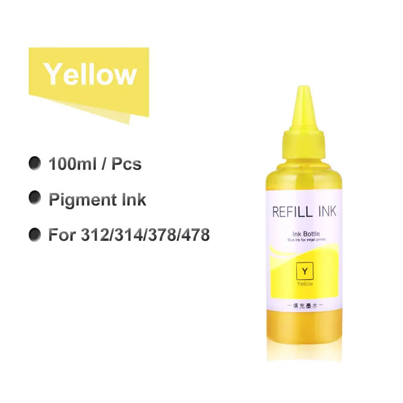 314 378 478 T314 T378 T478 Refill Pigment Ink Bottle For Epson Expression Photo XP-8500 XP-15000 Printer (BK C M Y GY R) | Компьютеры и