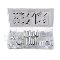 200pcslot metal steel spring set assorted with storage box accessories extension and compression coil portable hardware tool