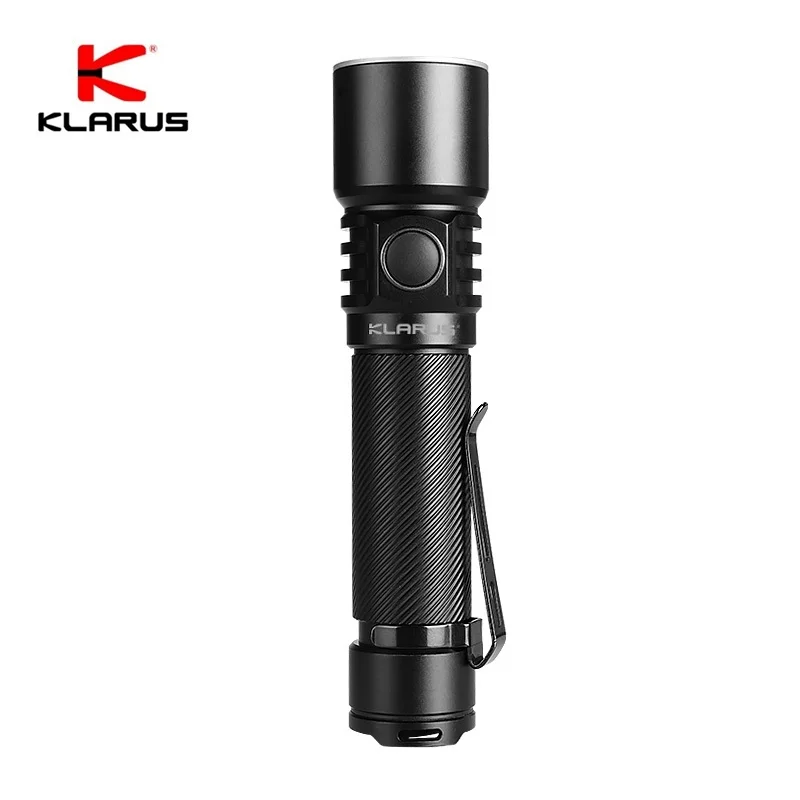 Klarus ST15R светодиодный фонарик CREE XP L HD V6 1200 Люмен USB Перезаряжаемый с батареей 18650