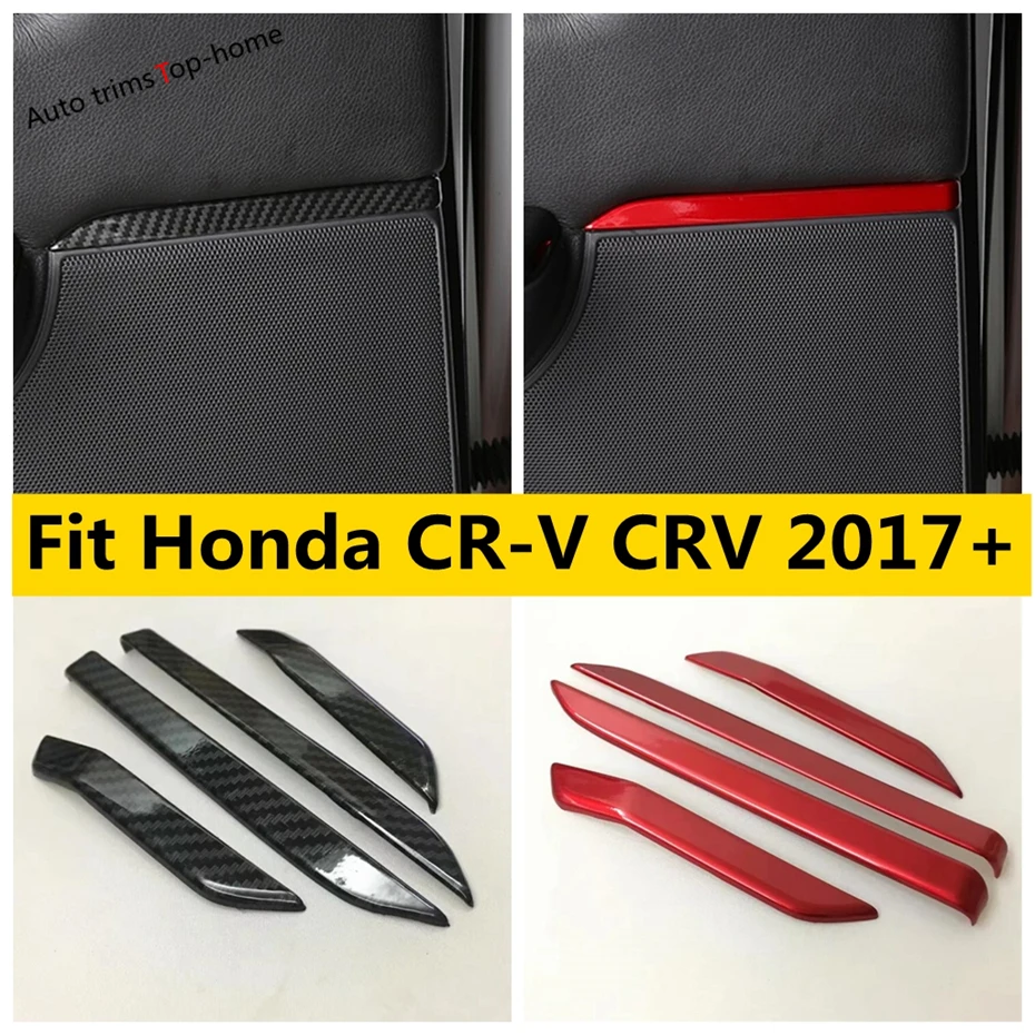 Yimaautotrims-tira para altavoz, cubierta embellecedora de colores para Interior, para Honda CRV CR-V 2017 2018 2019 2020
