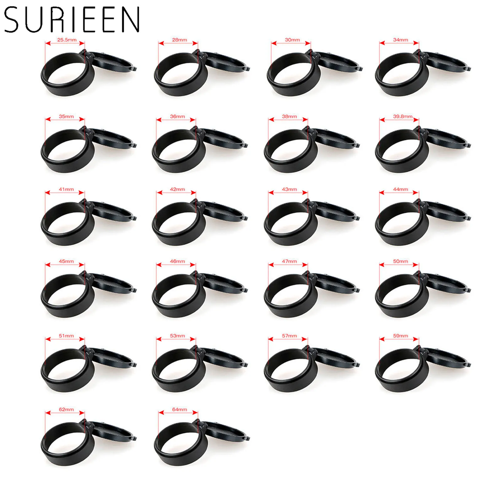 

50,85mm-69 мм быстрый флип сезон весна открытые крышка объектива защиты глаз цель Кепки крышкой для охотничий прицел Airsoft Калибр 15 различных раз...