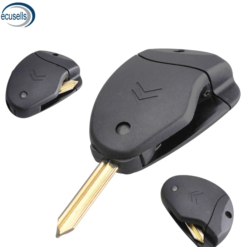 Чехол брелок с 2 кнопками для Citroen xtia XSARA SYNERGIE|Ключ от авто| |