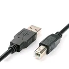 Кабель USB 2.0 A (штекер)USB 2.0 B (штекер), 1м, 1,5м, для принтера Canon, Brother, Samsung, HP, Epson