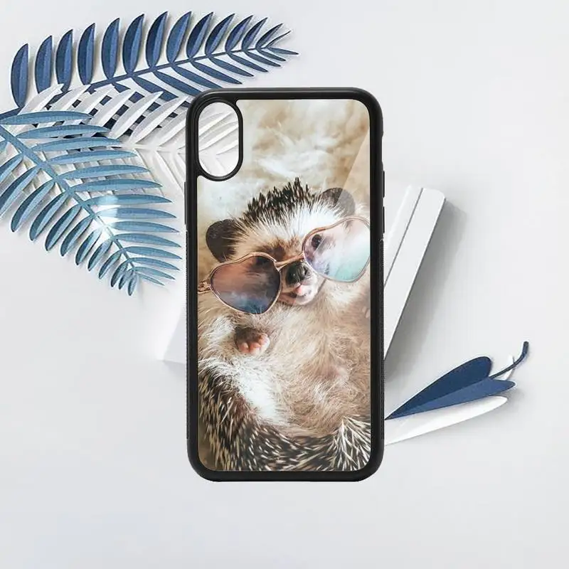 

Hedgehog Cute Animal Phone Cases TPU For iPhone X XR XS 11 12 mini Pro MAX 6 6S 7 8 Plus SE 2020