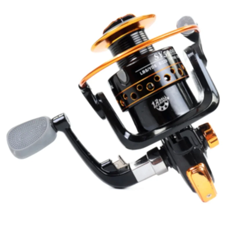 

Hand Crank Fishing Reel Full Metal Max Drag 5+1BB 5.1:1 High Speed Fishing Reel Baitcasting Carretilha De Pesca Fishing Wheel