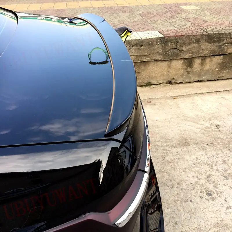 

High Quality ABS Plastic Primer Exterior Car Tail Trunk Boot Wing Decoration Rear Spoiler For New Audi A6 A6L 2019 2020