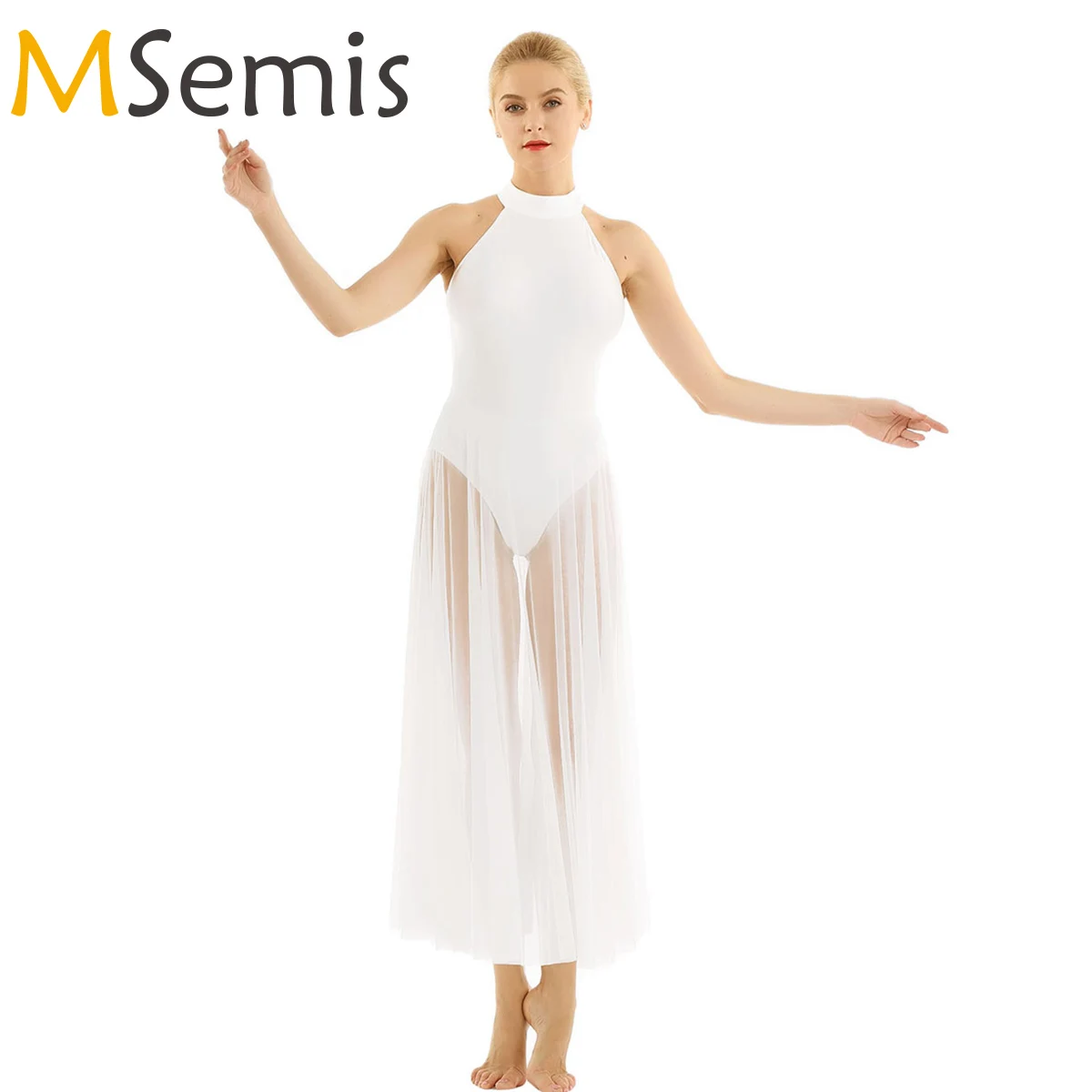 Цельнокроеное женское балетное платье для взрослых балерина гимнастические