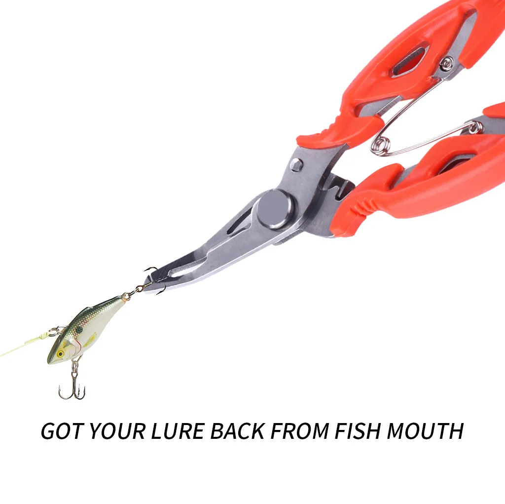 1 шт. Нержавеющая сталь Рыбалка Клип многофункциональные рыболовные ножницы