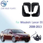 Брызговики передние для Mitsubishi Lancer EX 2008 2009 2010 2011 2012 2013, 4 шт.