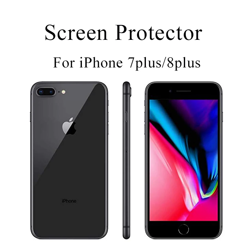 Армированное стекло для iphone 8, 7, 6 plus, 6s, Защитное стекло для экрана, 8 plus, 7 plus, S6 a, iphone Tremp, ipone, защитная пленка из закаленного листа - Цвет: For 7Plus 8Plus