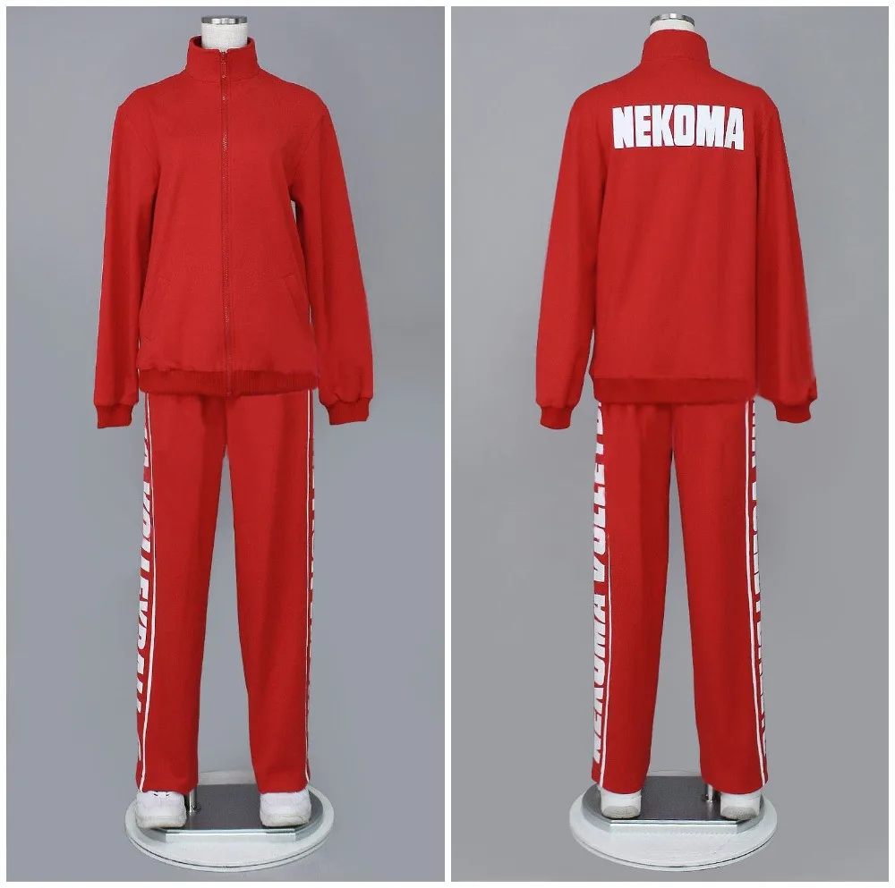 Haikyuu! Школьная майка Nekoma Kuroo Tetsurou / Hinata Shyouyou костюм на Хэллоуин | Тематическая