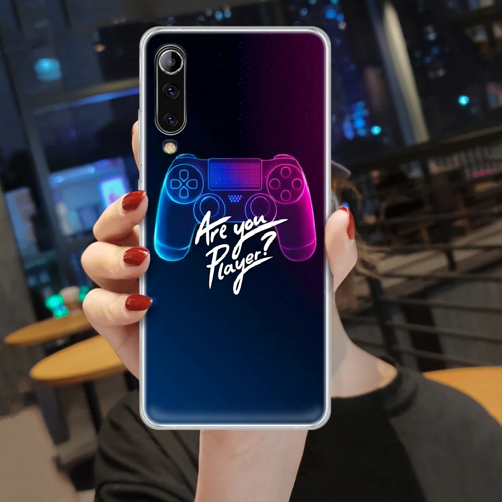 

PlayStation buttons PS Phone Case cover For XIAOMI redmi note K 4 5 6 7 8 9 10 20 30 3 A X Pro ultra transparent waterproof 3D